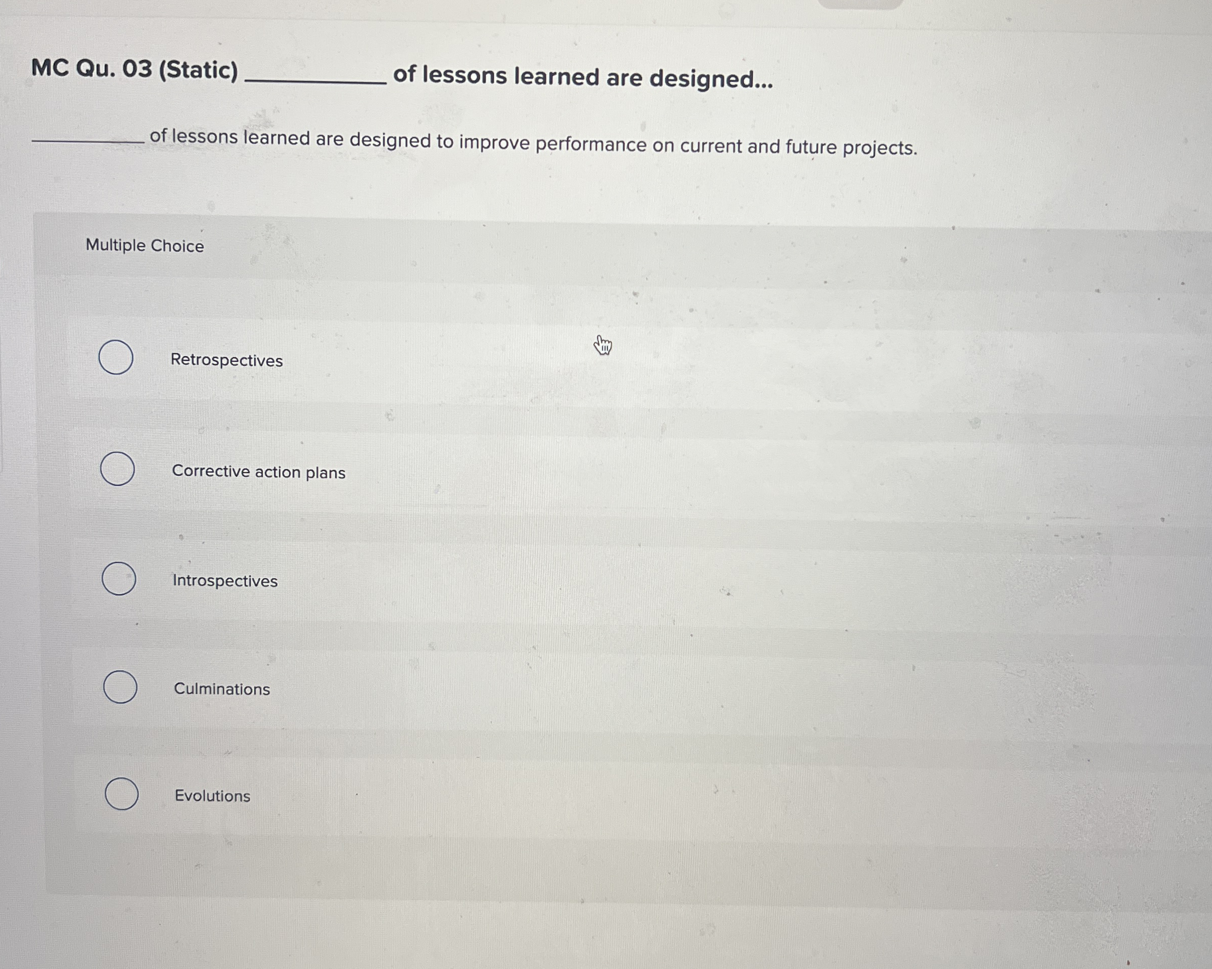 TF Qu . 7 2 ( Static ) There are three types...