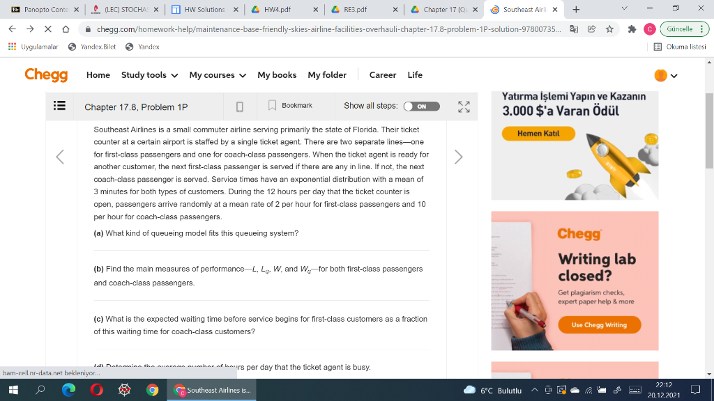 + 2 X Panopto Conte x . (LEC) STOCHA X HW