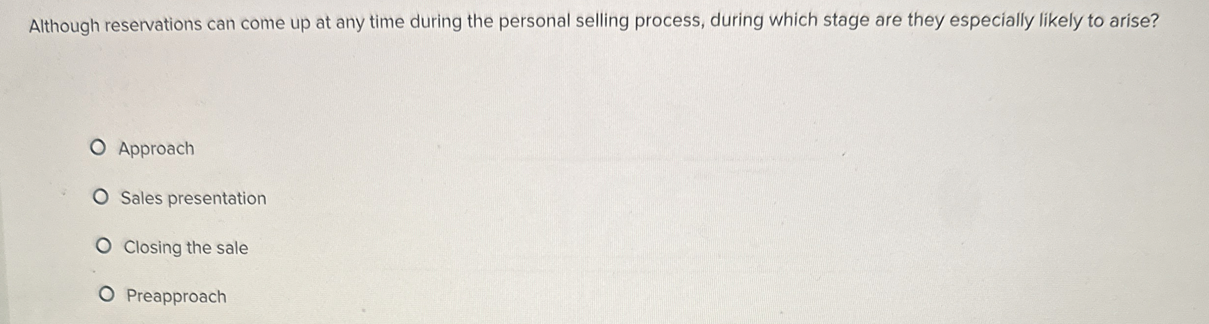 Although reservations can come up at any time