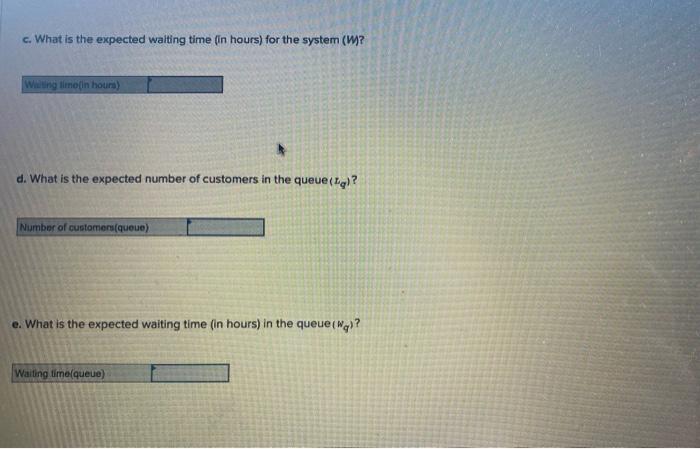 In an MM1 queueing system, the arrival rate is 6