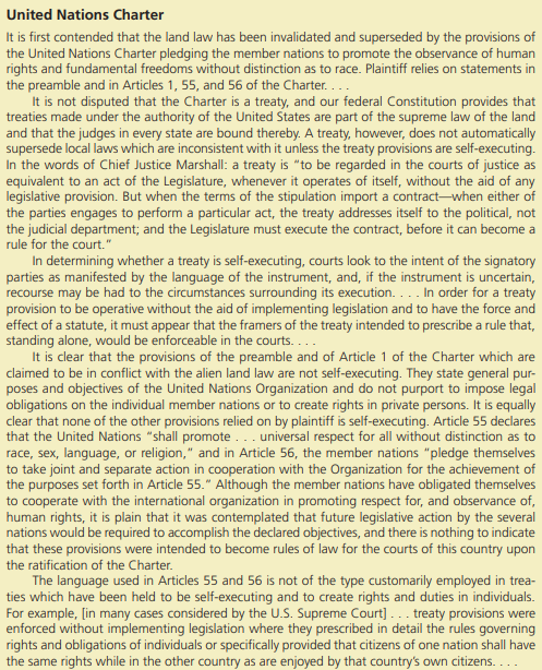 Briefly discuss the interrelation between the UN