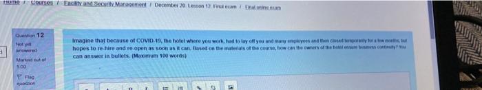 Home OS 7 Facility and Security Management /