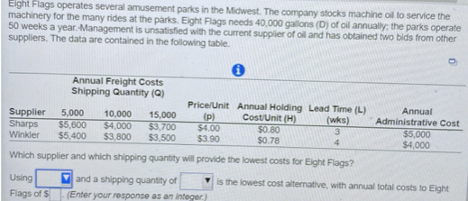 using ( either wrinkler or sharps) shipping