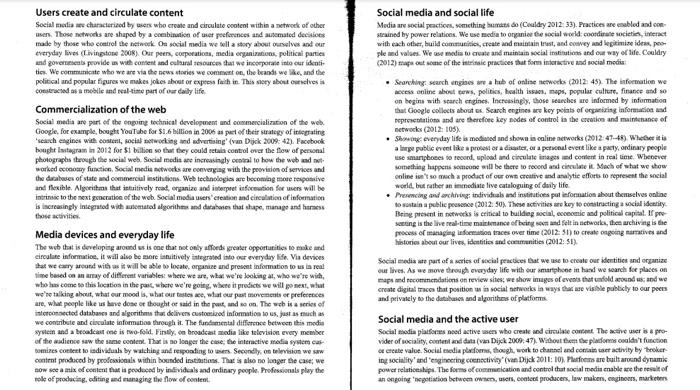 using chapter 9 text as a base for your answer,