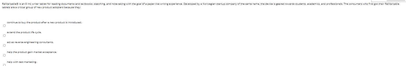 Remarkable is an E Ink writer tablet for reading