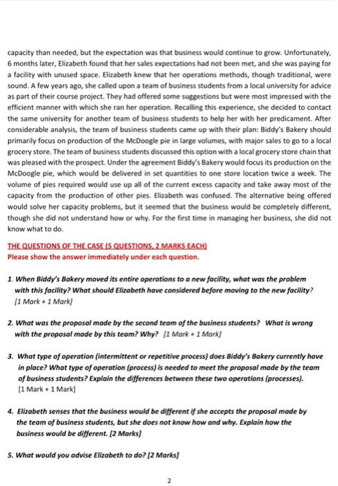 Case study: Biddy's Bakery (10) Tech Chapter 3