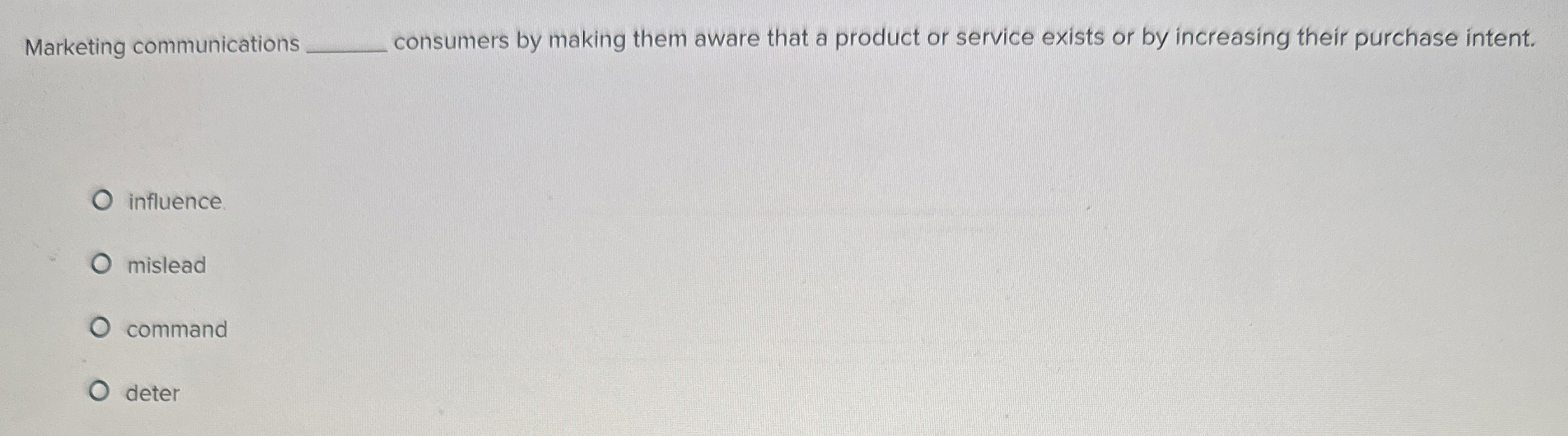 Marketing communications consumers by making them