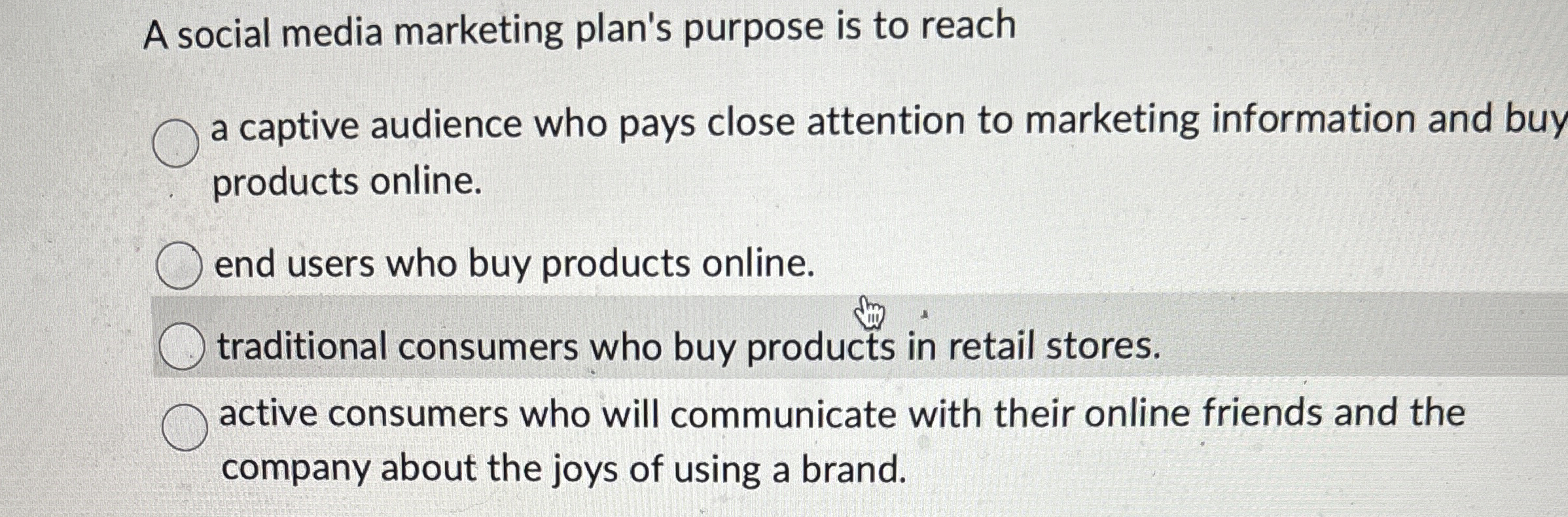 A social media marketing plan's purpose is to