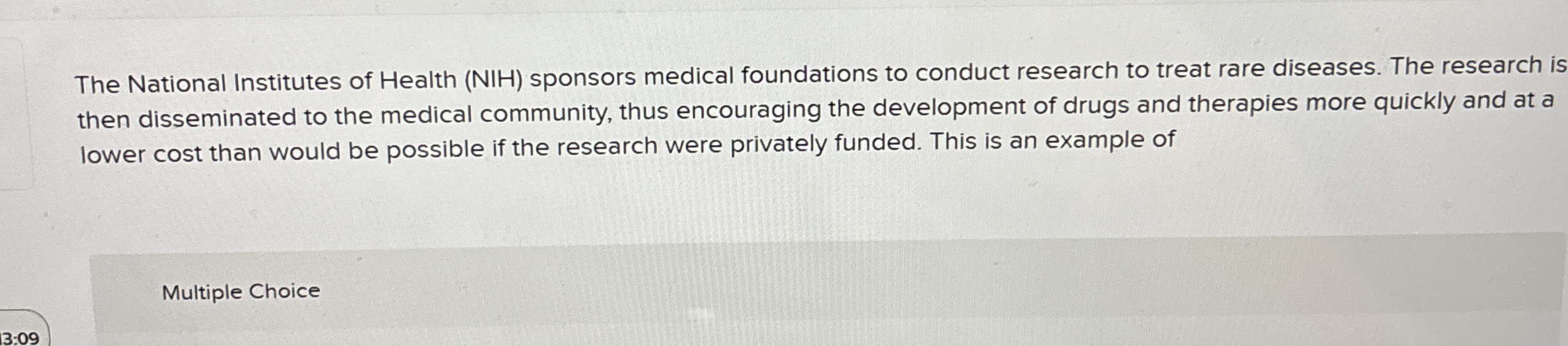 The National Institutes of Health ( NIH )