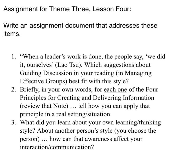 Foundation of management Assignment for Theme