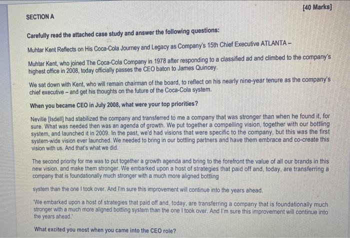 SECTIONA [40 Marks Curtally read the attached