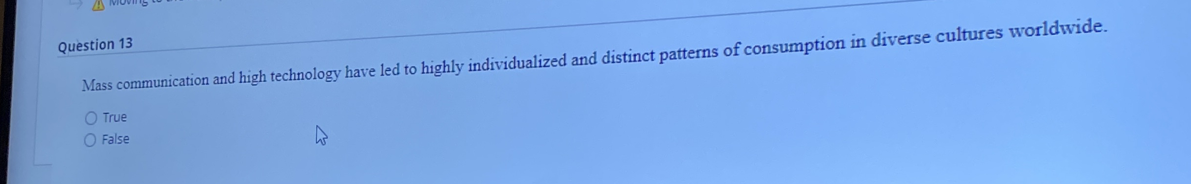 Question 1 3 Mass communication and high