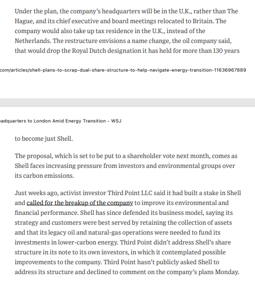 Shell to Move Headquarters to London Amid Energy