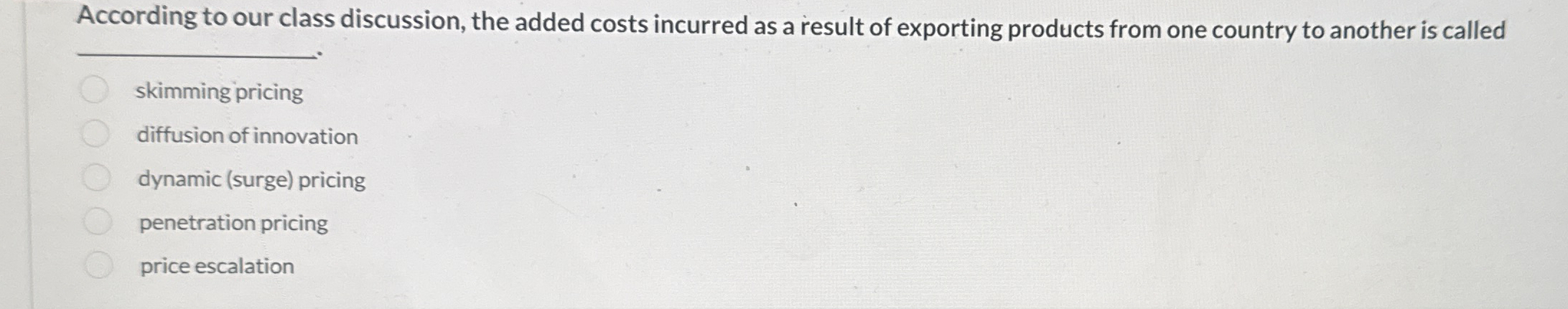 According to our class discussion, the added