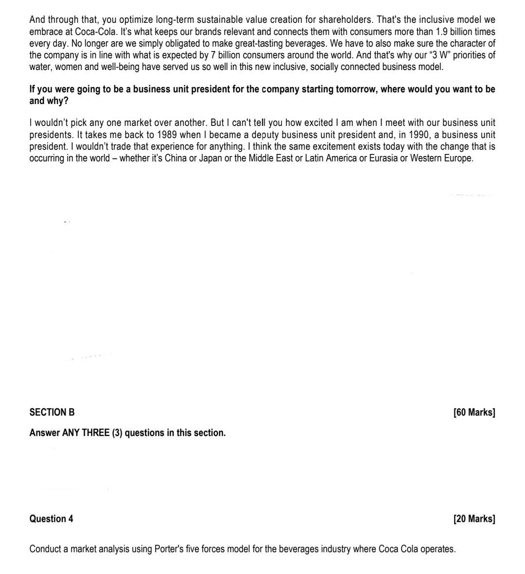 Marketing 4 Carefully read the attached case