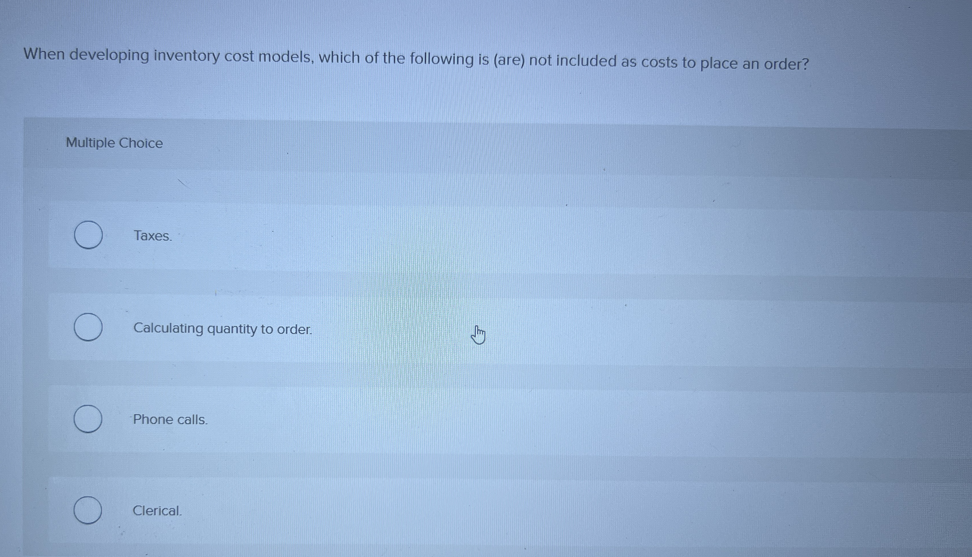 Which of the following is fixed - time period