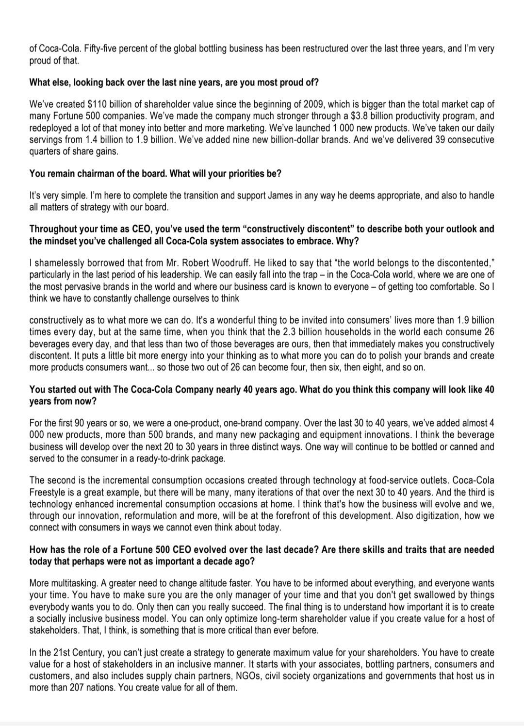 Marketing 6 Carefully read the attached case