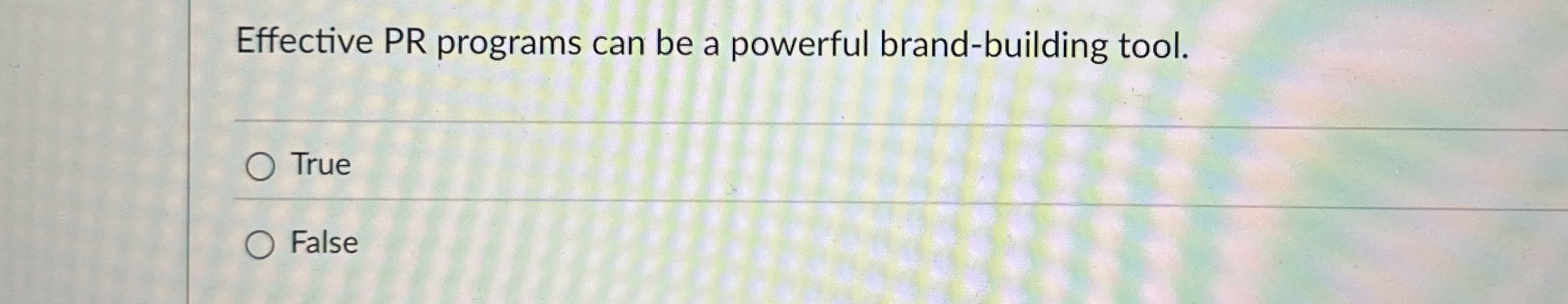 Effective PR programs can be a powerful brand -