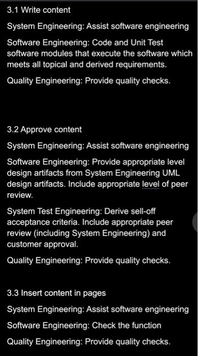 STATEMENT OF WORK SUMMARY RFP awarded for