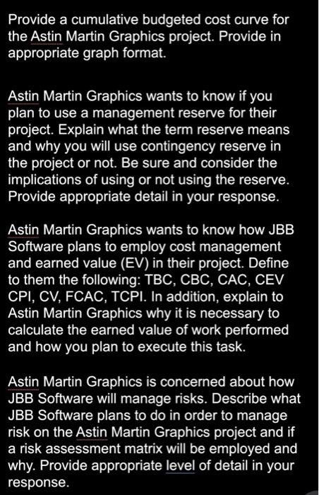 STATEMENT OF WORK SUMMARY RFP awarded for