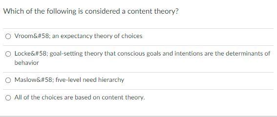 Which of the following is considered a content