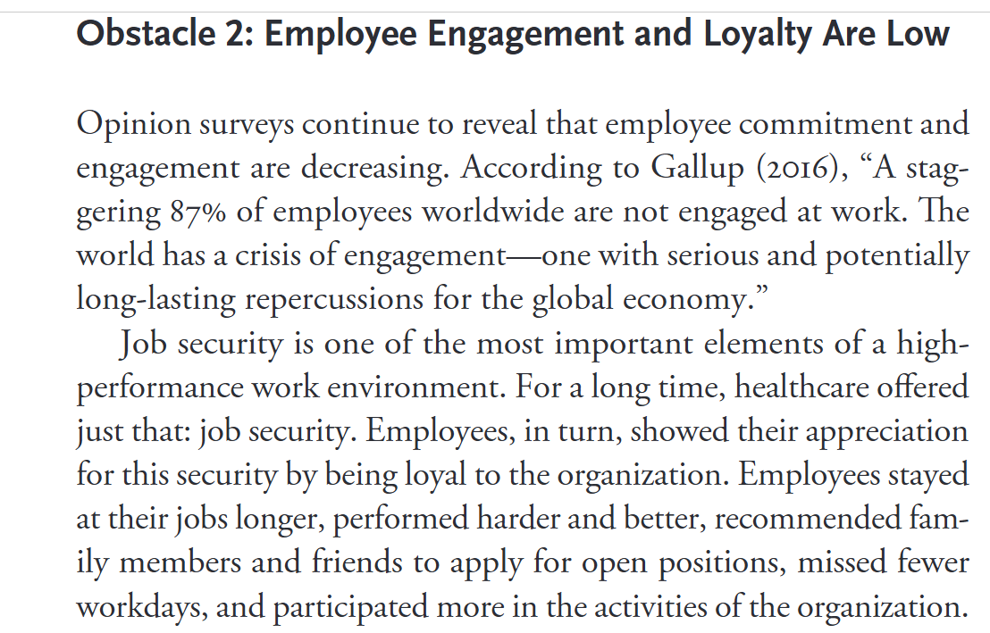 In chapter 1 , the author discusses six obstacles