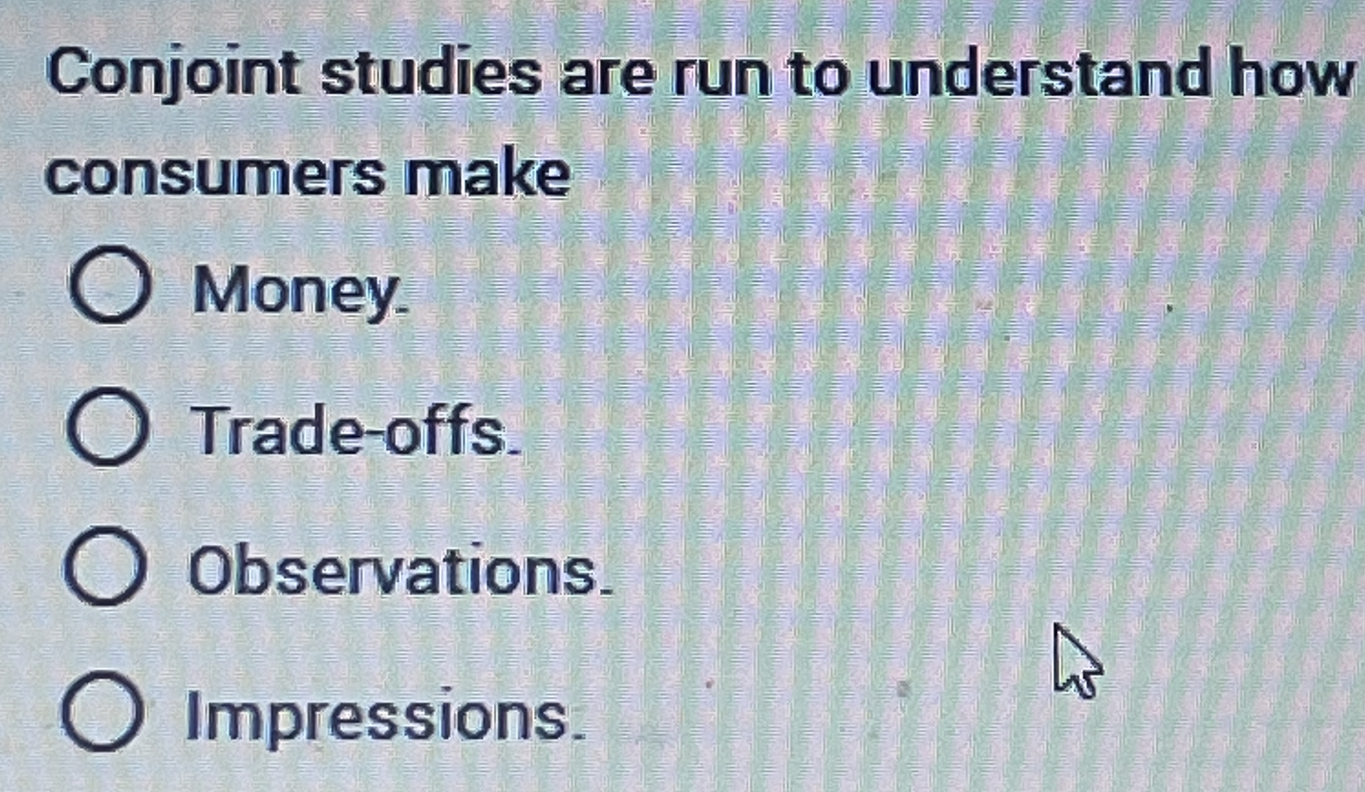 Marketing information should be gathered q , so