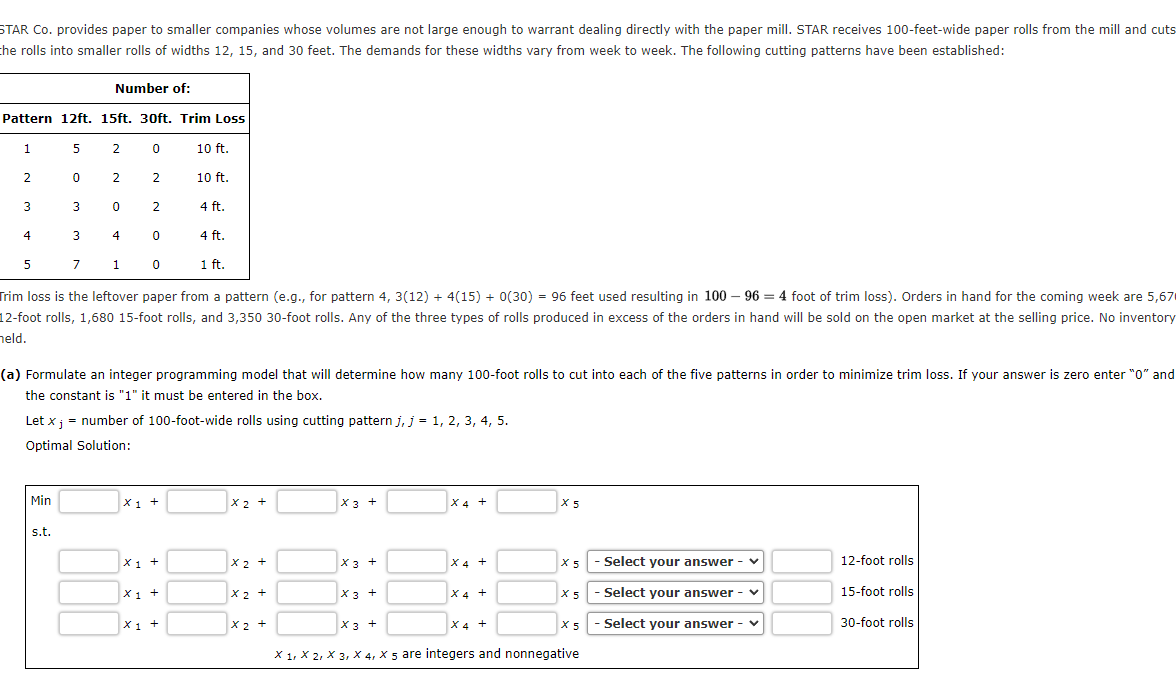 Type or paste question here STAR Co. provides