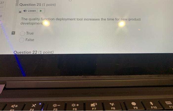 Concept innovation 18 Question 21 (1 point)