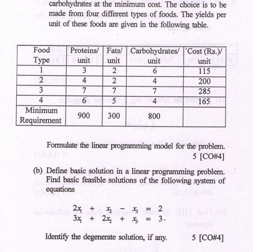 ( a ) A person wants to decide the constituents