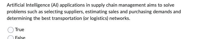 Artificial Intelligence ( AI ) applications in