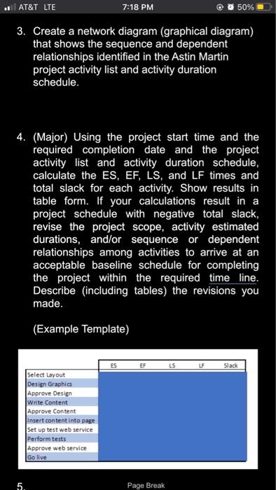STATEMENT OF WORK SUMMARY RFP awarded for