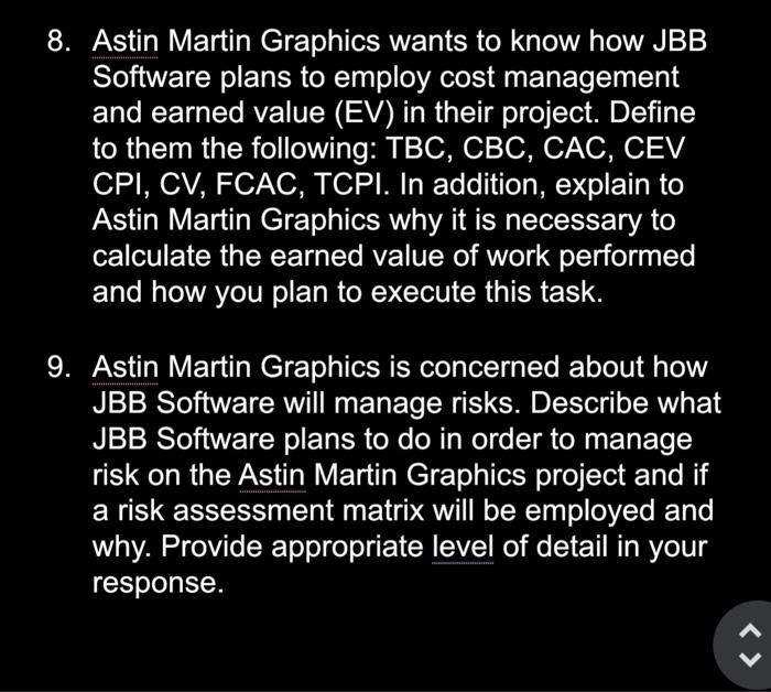 STATEMENT OF WORK SUMMARY RFP awarded for