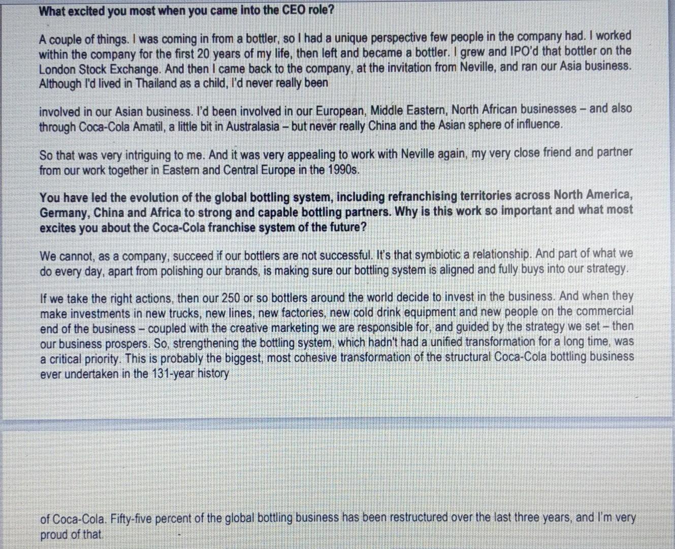 Please read the case study and provide a lengthy