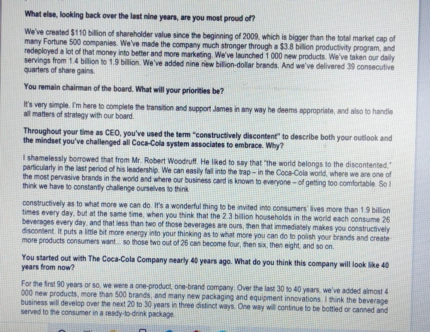 Please read the case study and provide a lengthy