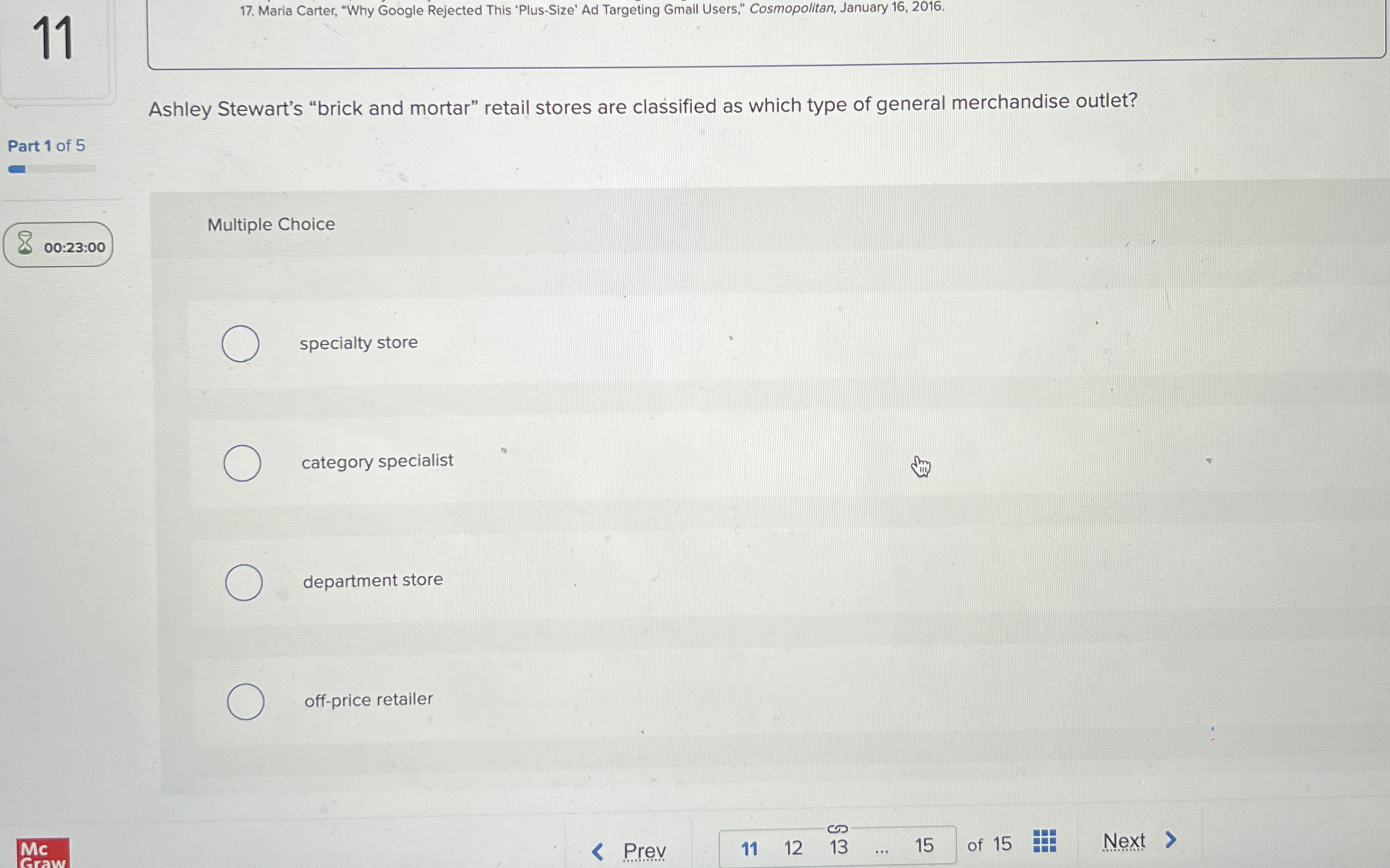 1 1 1 7 . Maria Carter, "Why Google Rejected This