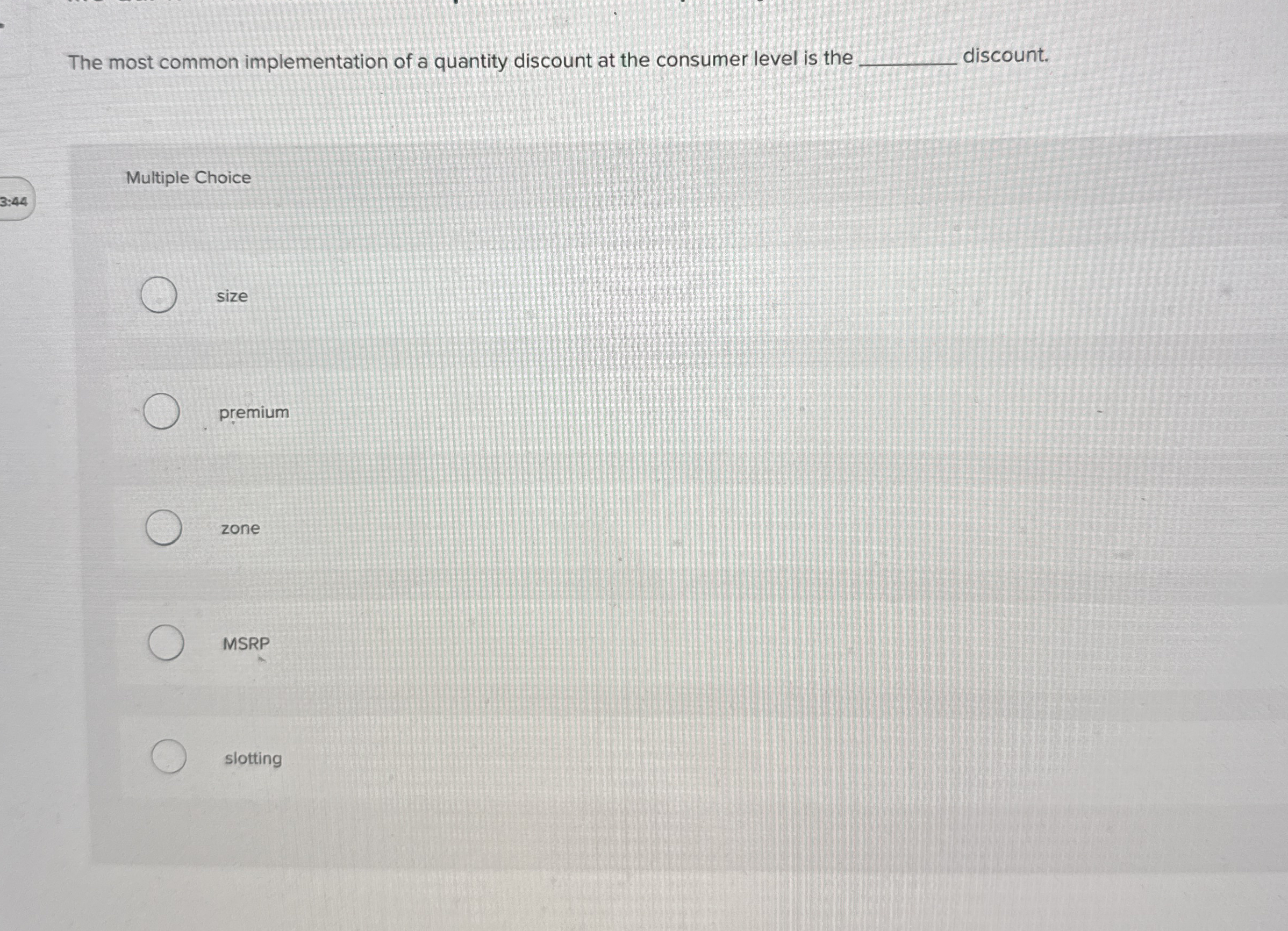 The most common implementation of a quantity