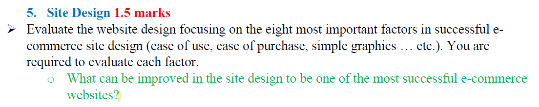Evaluate Jarir Bookstore's website: www.jarir.com