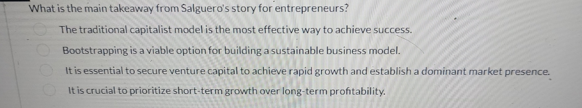 What is the main takeaway from Salguero's story