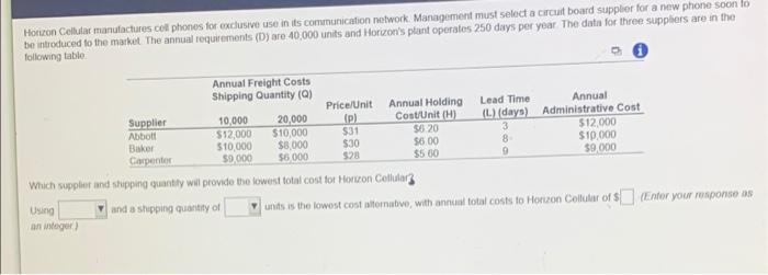 Horizon Cellular manufactures cell phones for
