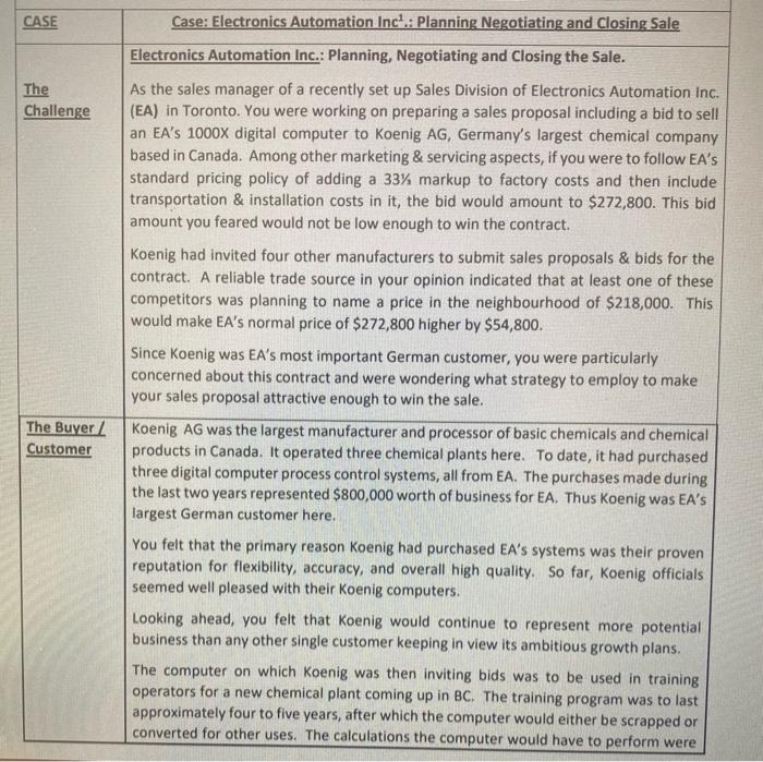 please read first 4 case page and then answer the