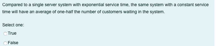 Compared to a single server system with