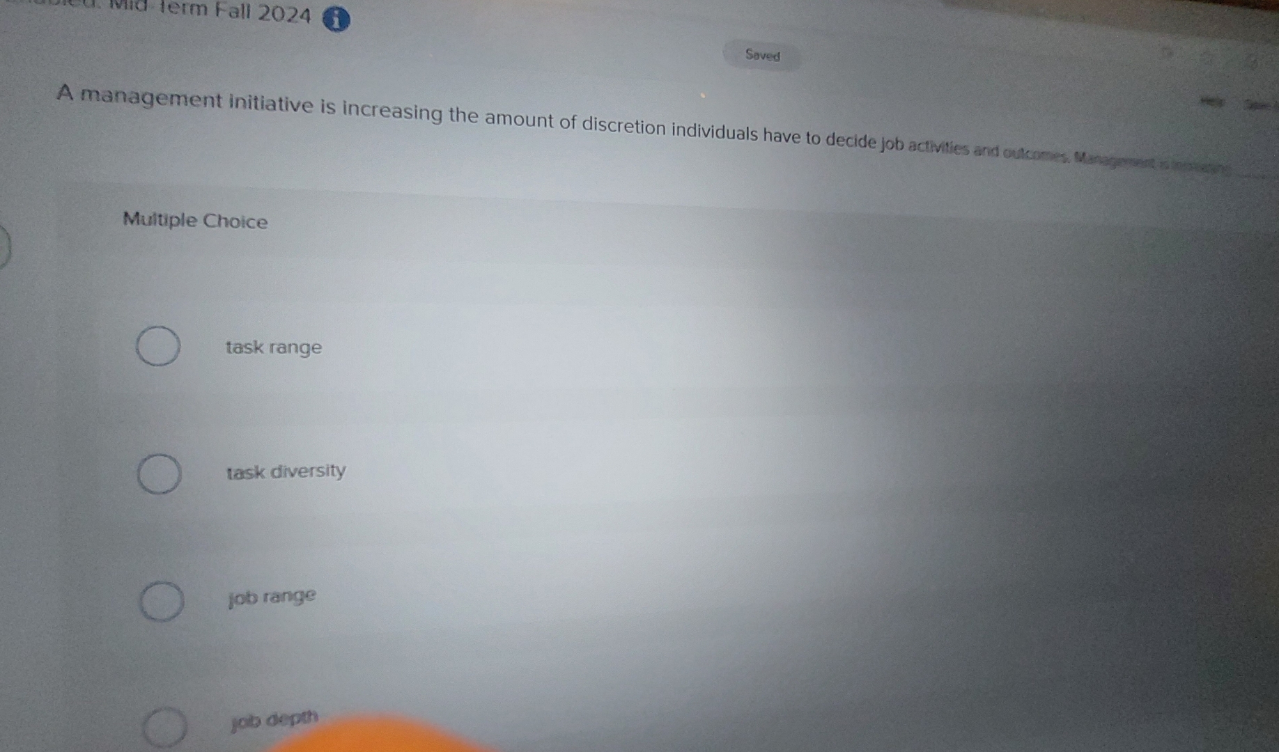 Nid lerm Fall 2 0 2 4 A management initiative is