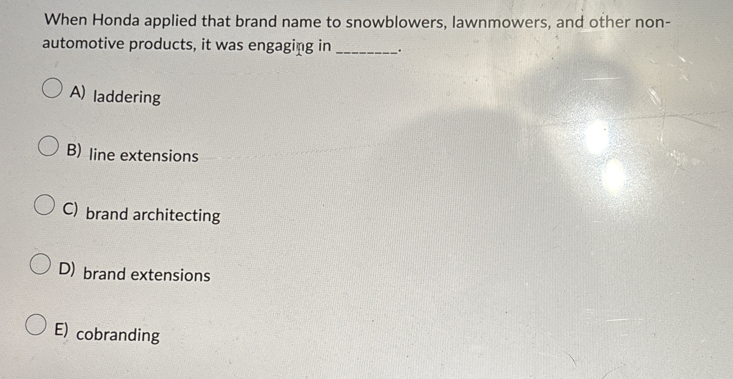 When Honda applied that brand name to