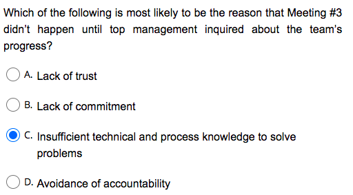 Are these answers correct? Trouble at Blue Devils