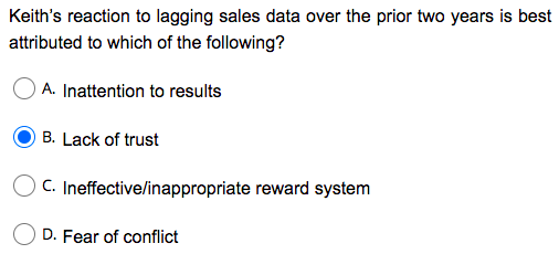 Are these answers correct? Trouble at Blue Devils