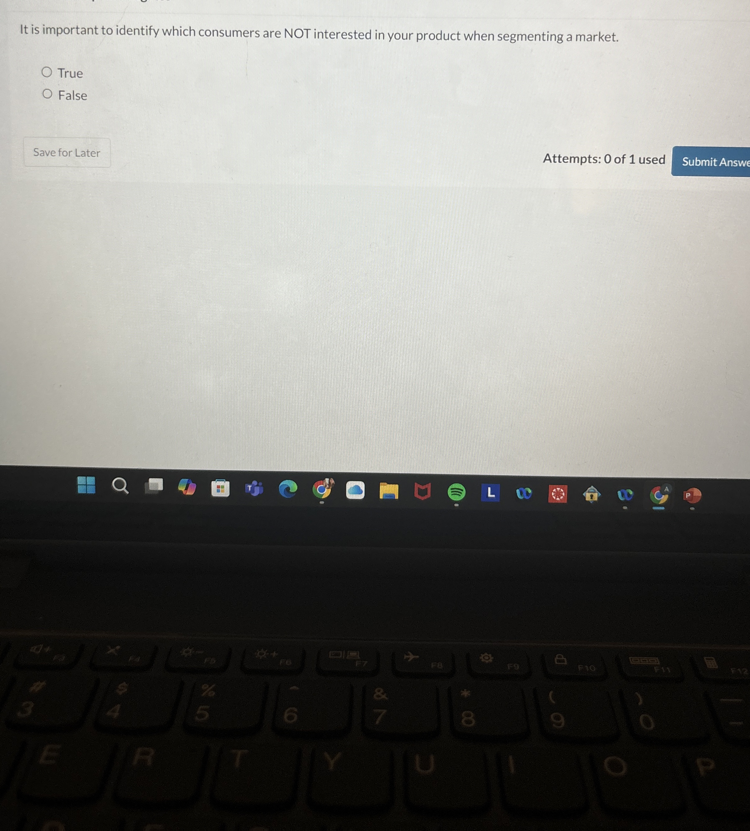 It is important to identify which consumers are