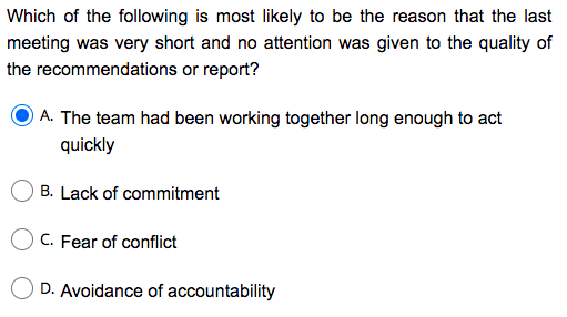 Are these answers correct? Trouble at Blue Devils