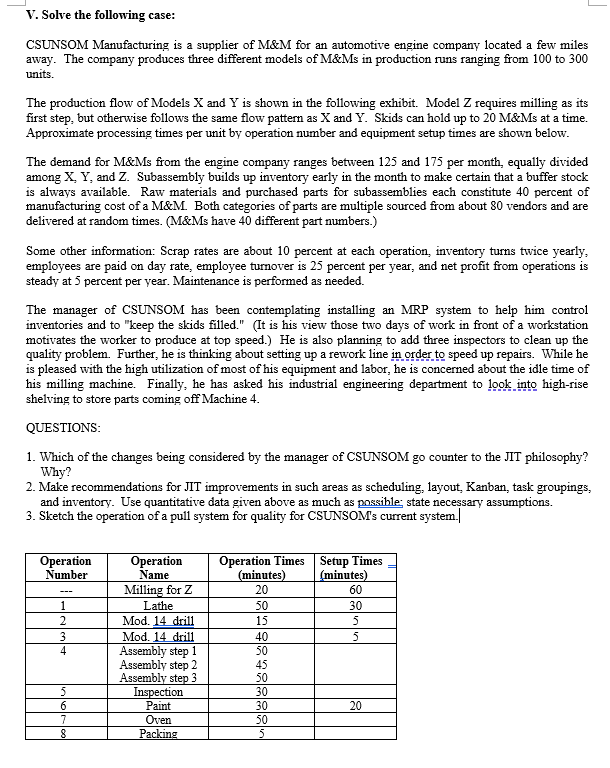 The main point needs the third question, a little