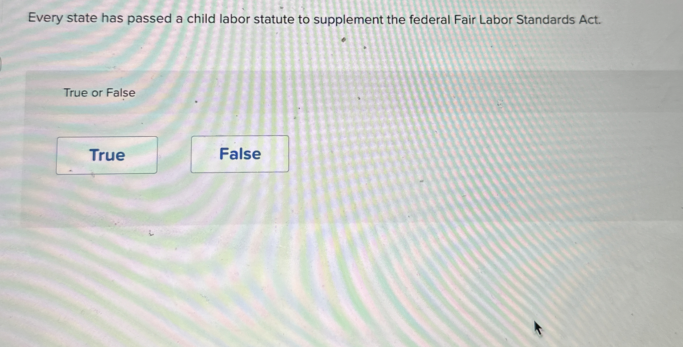 Every state has passed a child labor statute to
